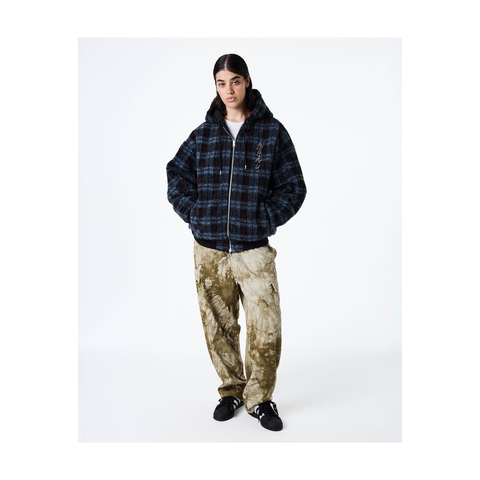 OCARO REVERSIBLE CHECKERED FULL ZIP JACKET NAVY/BLACK_23618.jpg