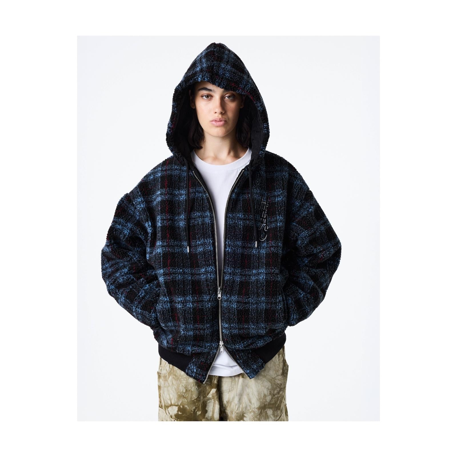 OCARO REVERSIBLE CHECKERED FULL ZIP JACKET NAVY/BLACK_23622.jpg