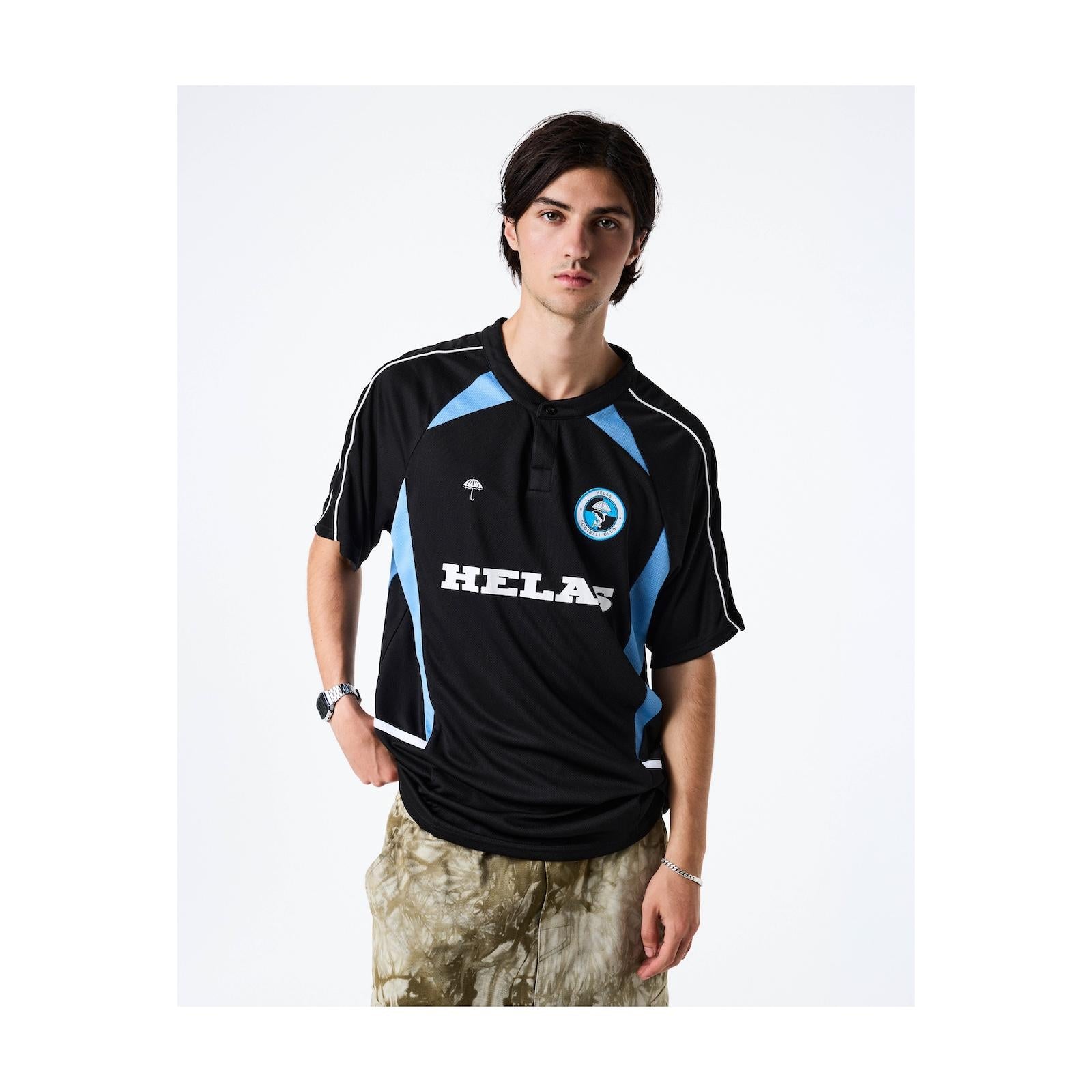 DOLPHIN FOOTBALL POLO BLACK/BLUE_23640.jpg
