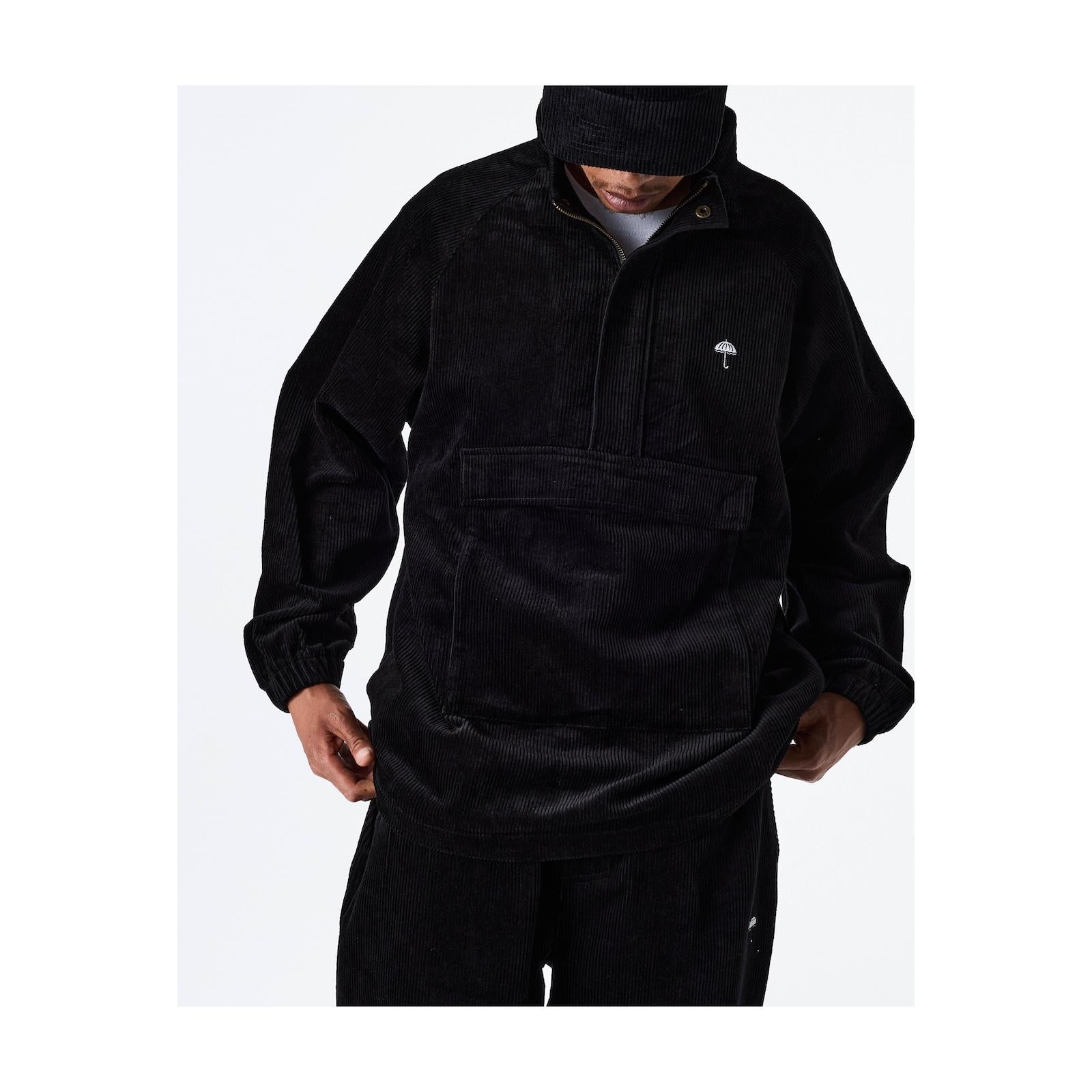 CLASSIC CORDUROY QUARTER ZIP JACKET BLACK_23748.jpg