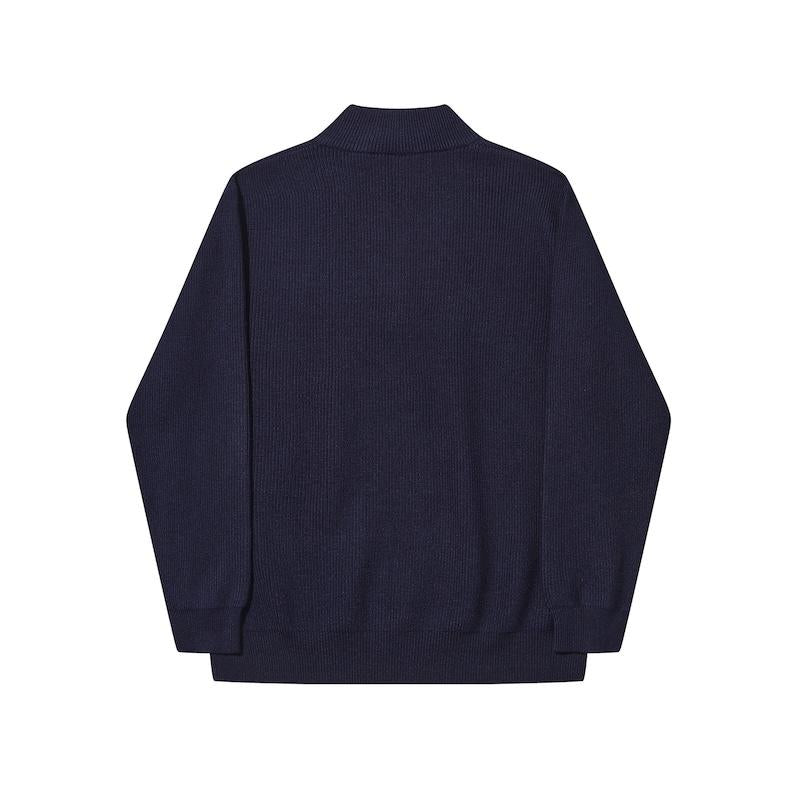 CLASSIC QUARTER ZIP KNIT NAVY_25703.jpg