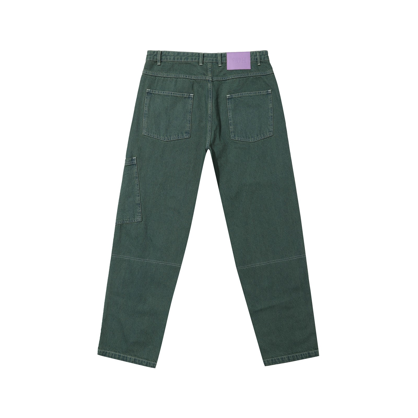 CUCITO JEANS PANTS TEAL GREEN_24162.jpg