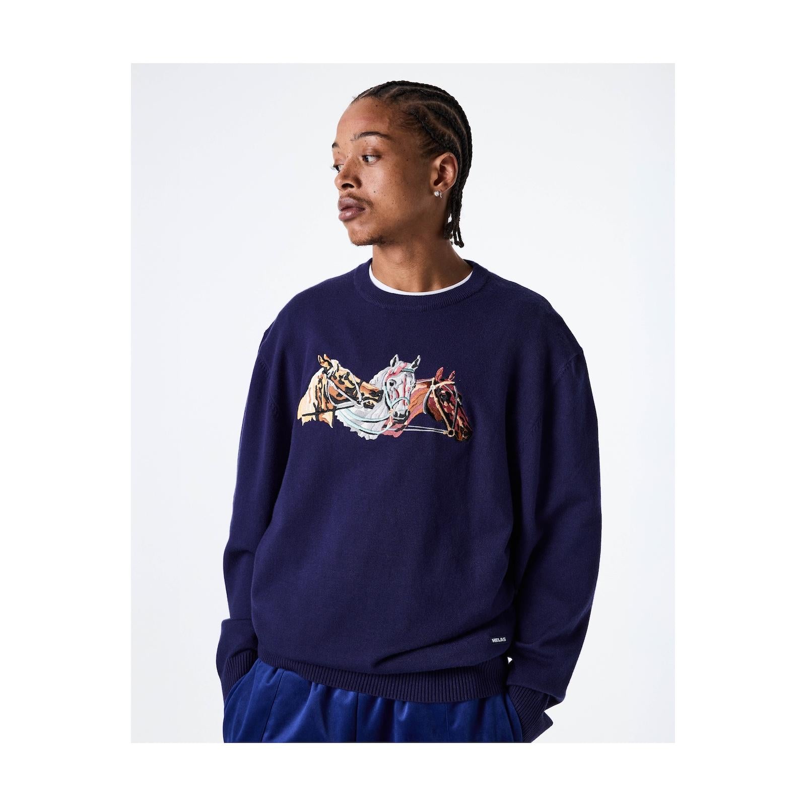 HORSES CREWNECK KNIT NAVY_23645.jpg