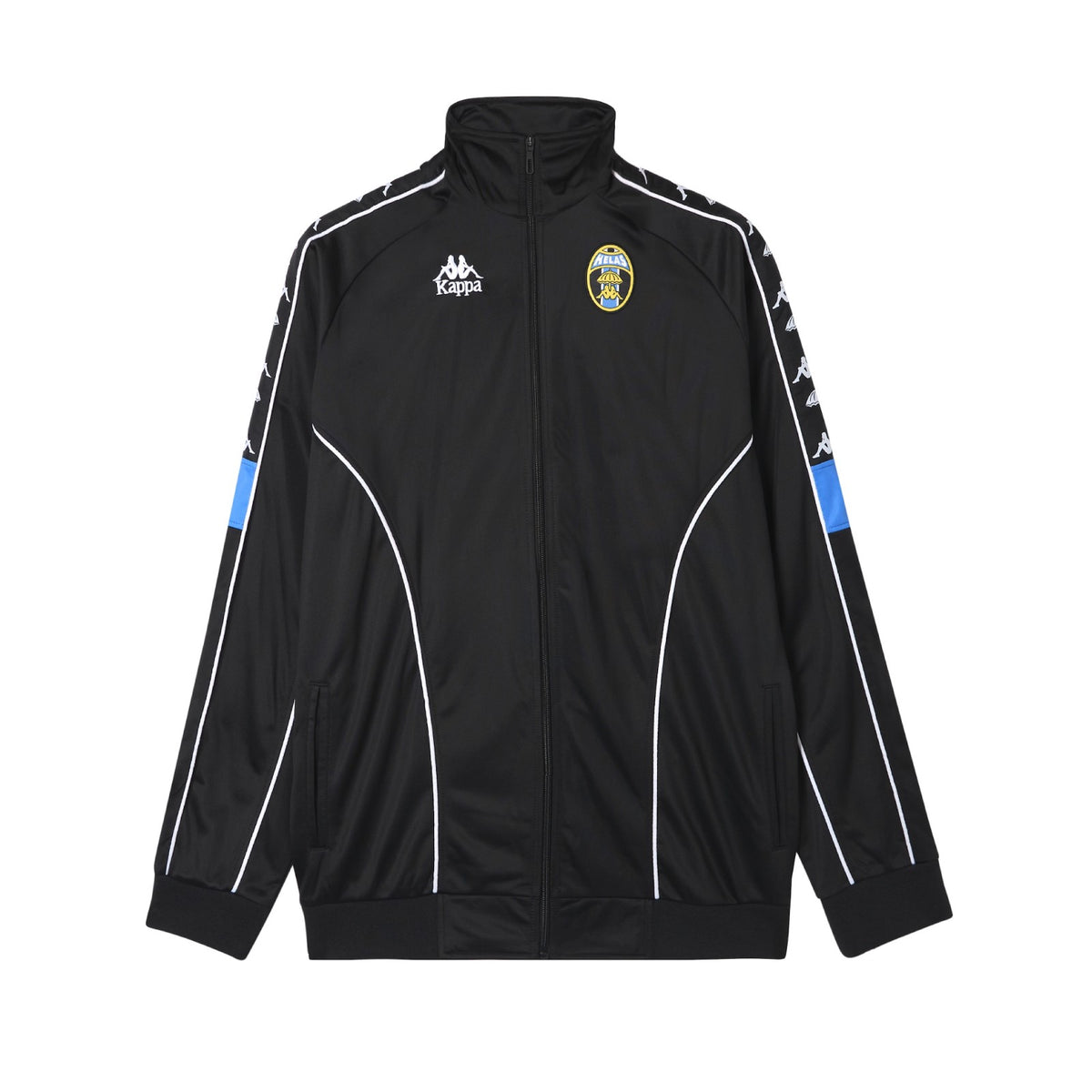 KAPPA X HELAS TRACKSUIT JACKET BLACK | HÉLAS
