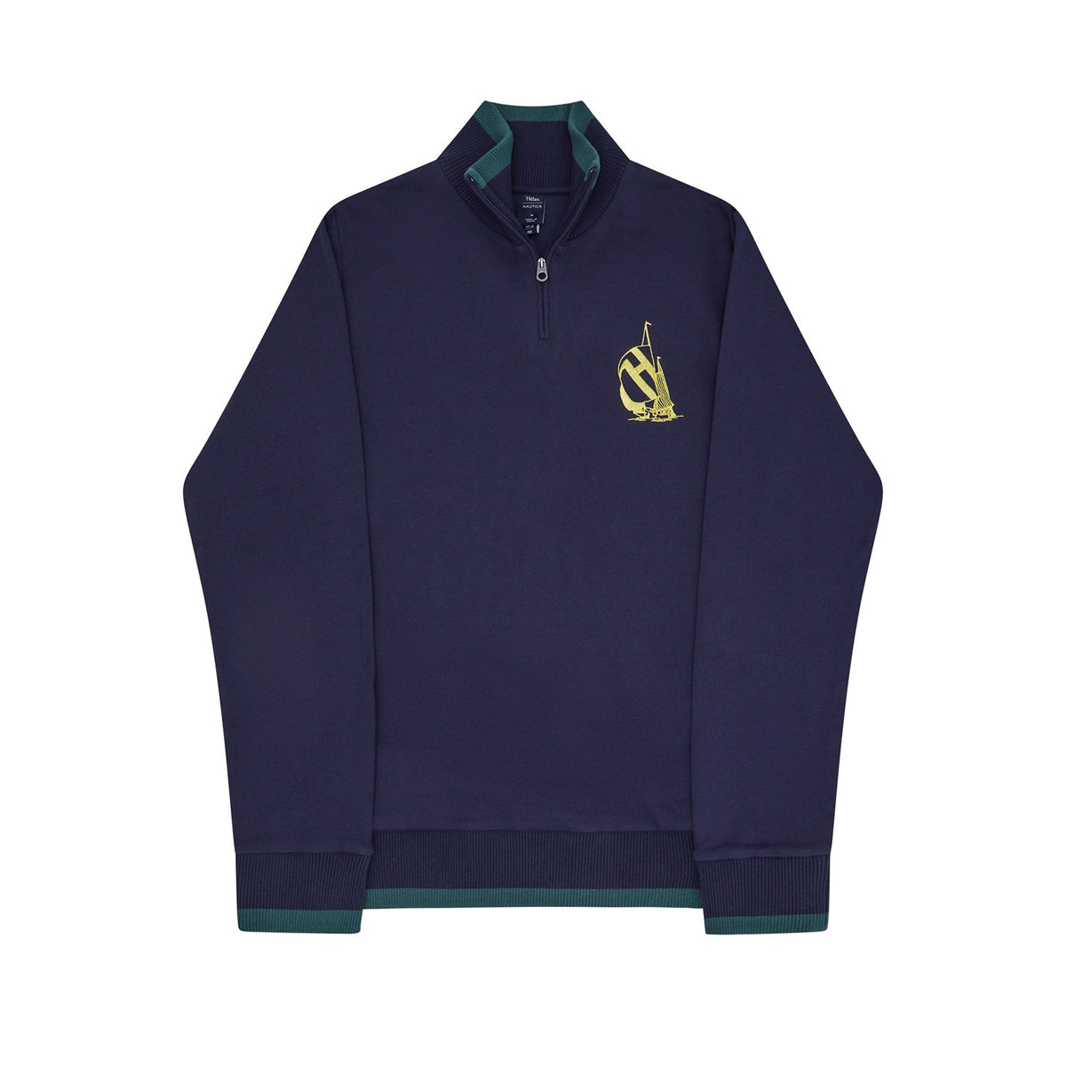 NAUTICA X HELAS QUARTER ZIP NAVY | HÉLAS