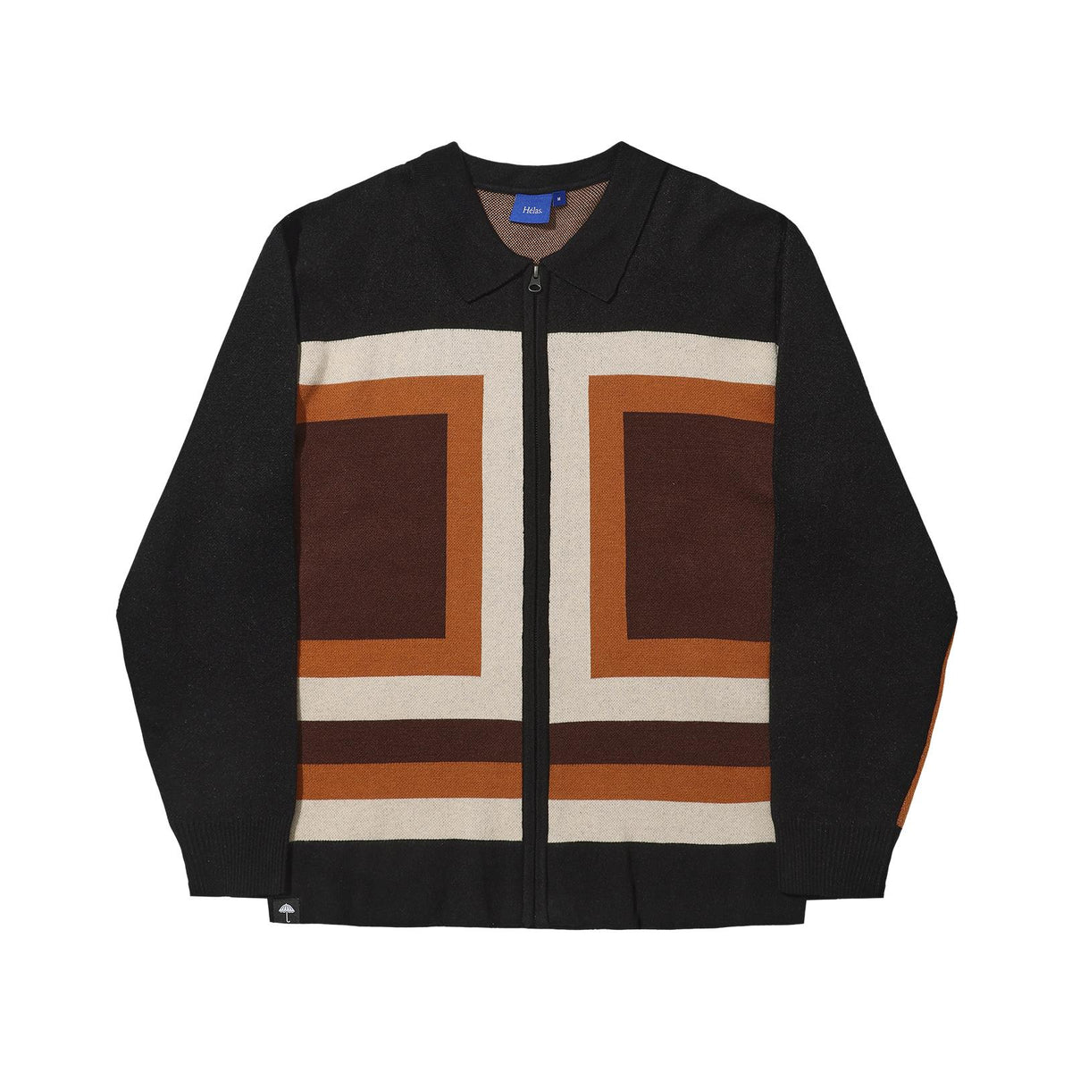 NILE ZIPPED KNIT POLO MULTICO | HÉLAS