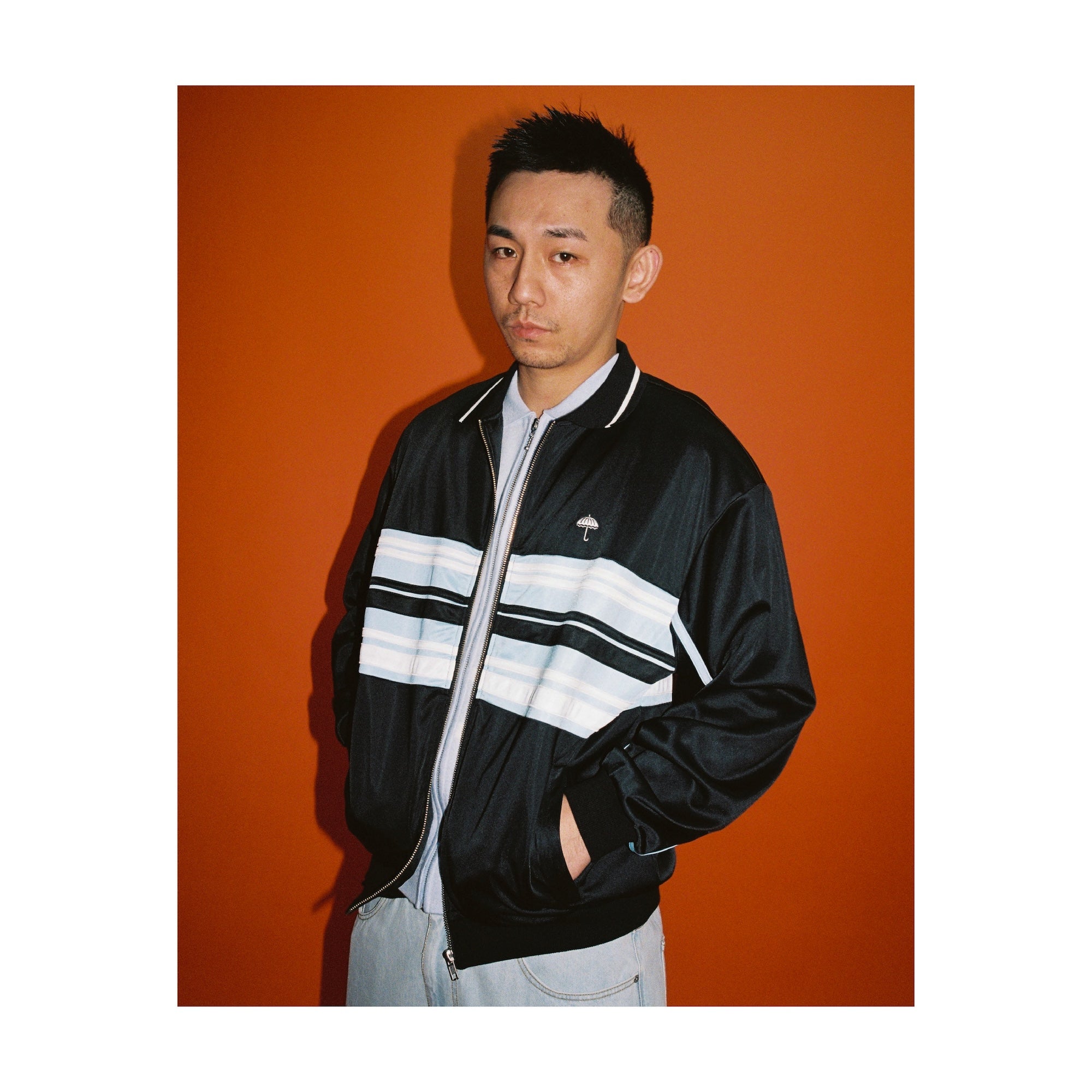 DETENTE TRACKSUIT JACKET BLACK