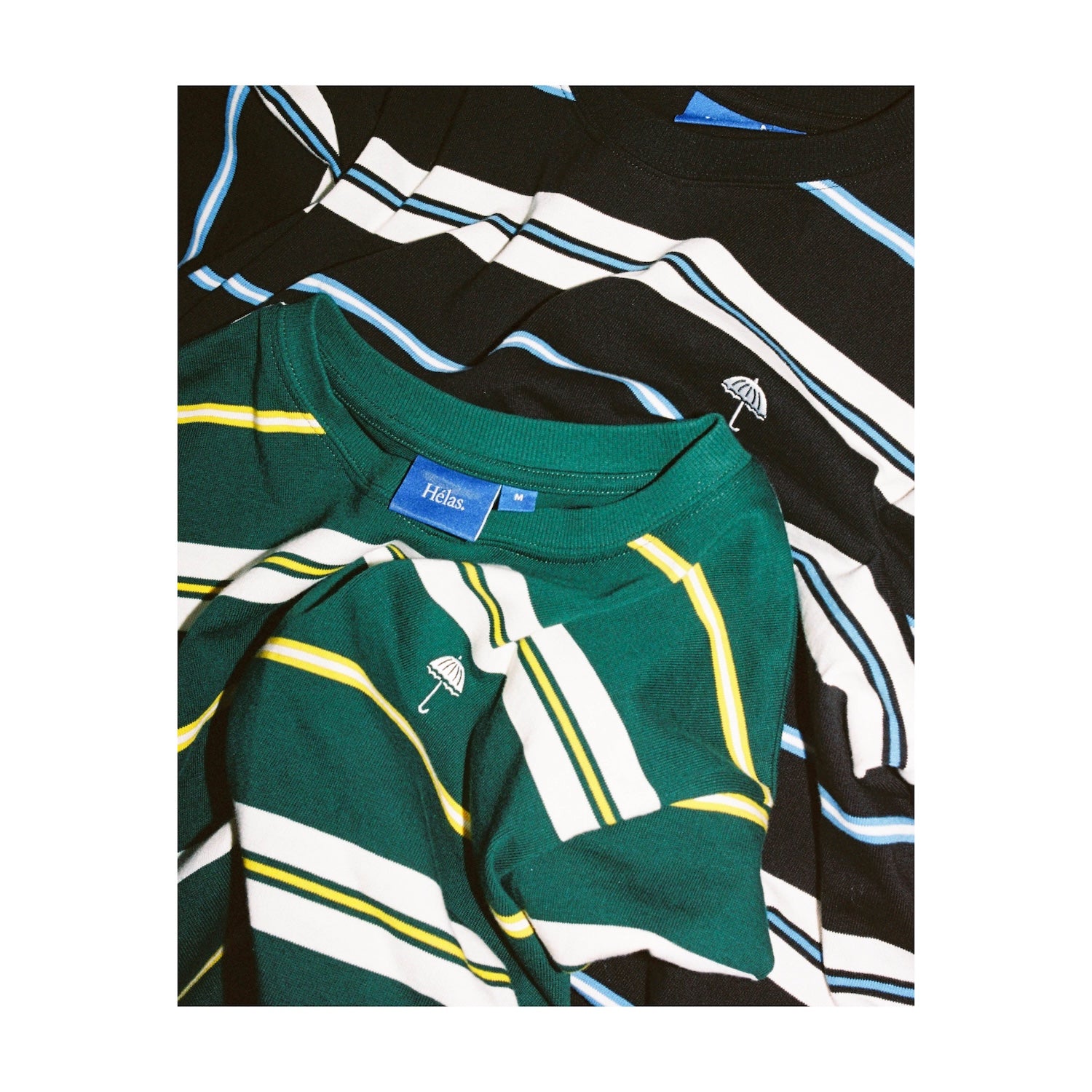 RAYE TEE STRIPED GREEN