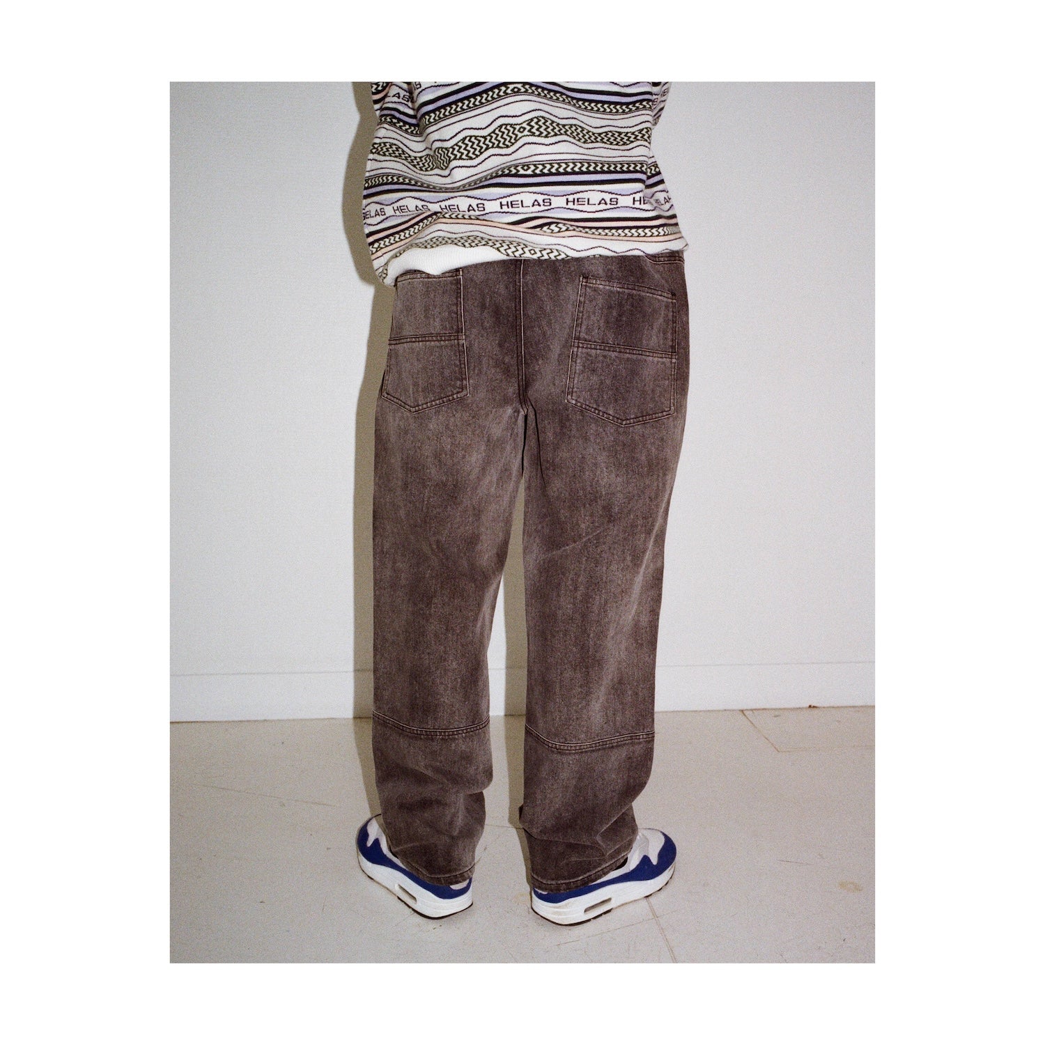 SHADES JEANS PANTS WASHED GREY