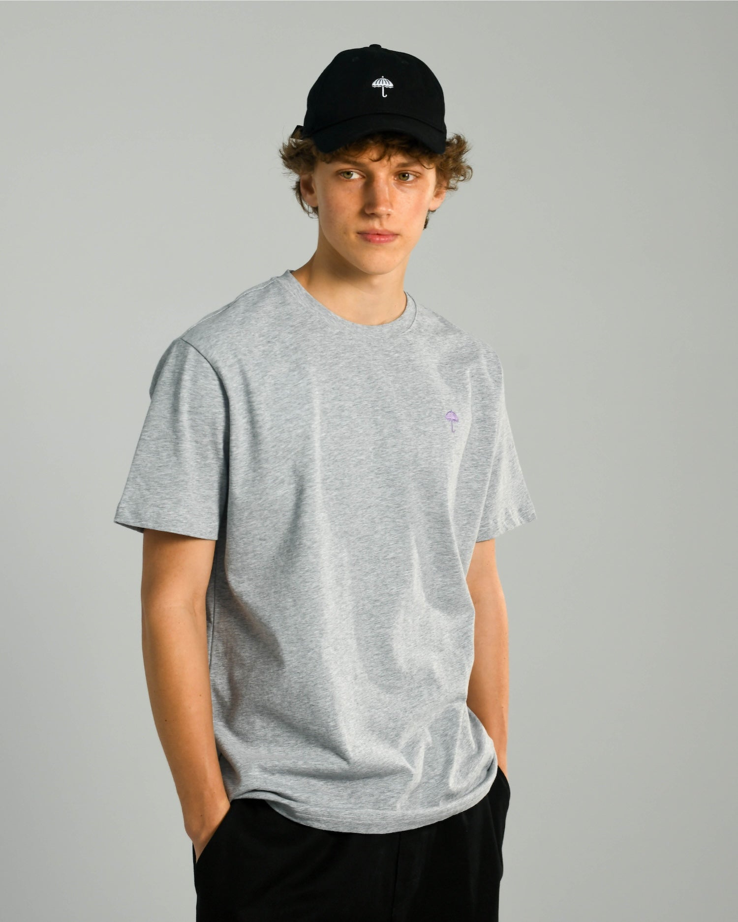 CLASSIC TEE HEATHER GREY