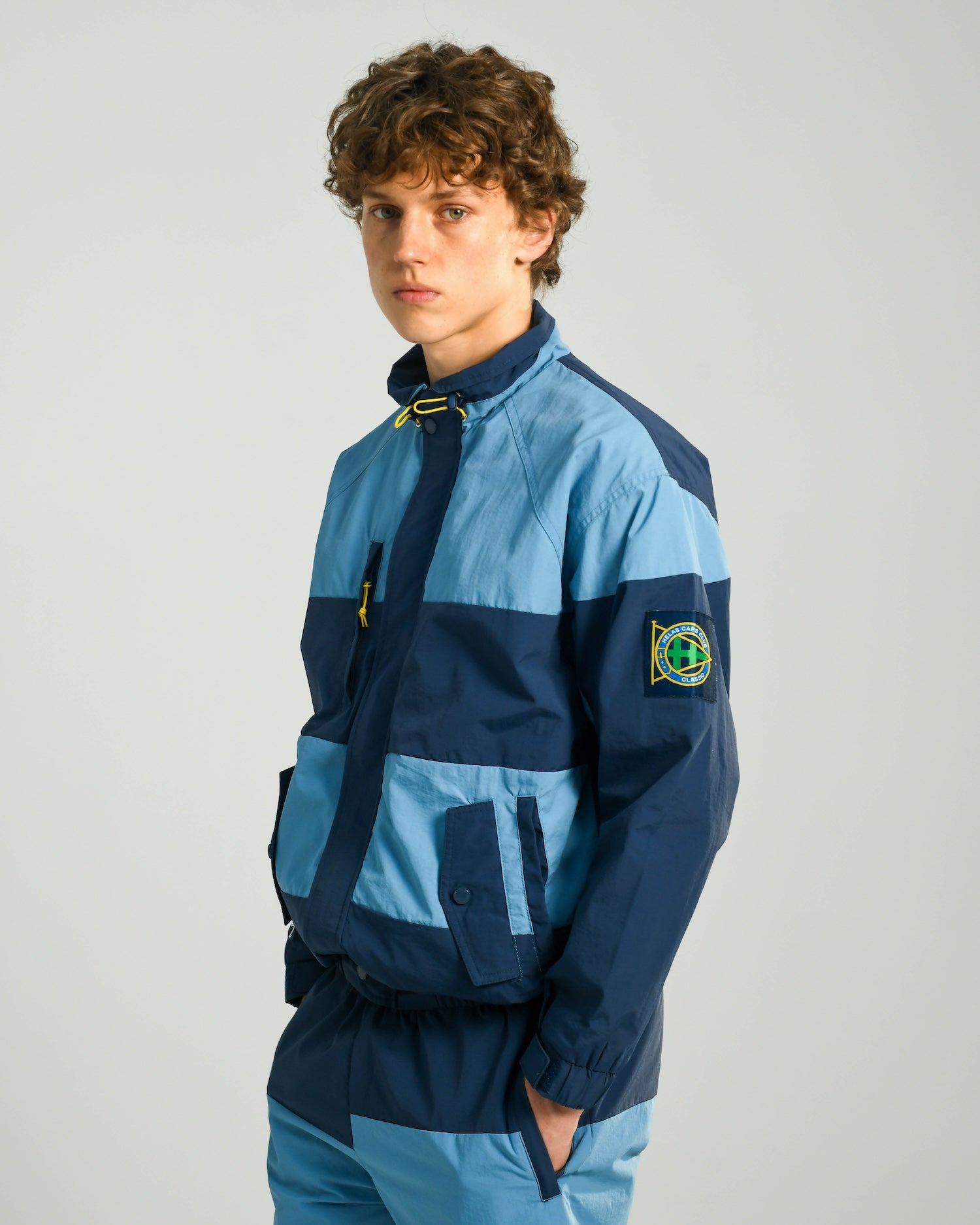 NAVIGO TRACKSUIT JACKET NAVY/BLUE