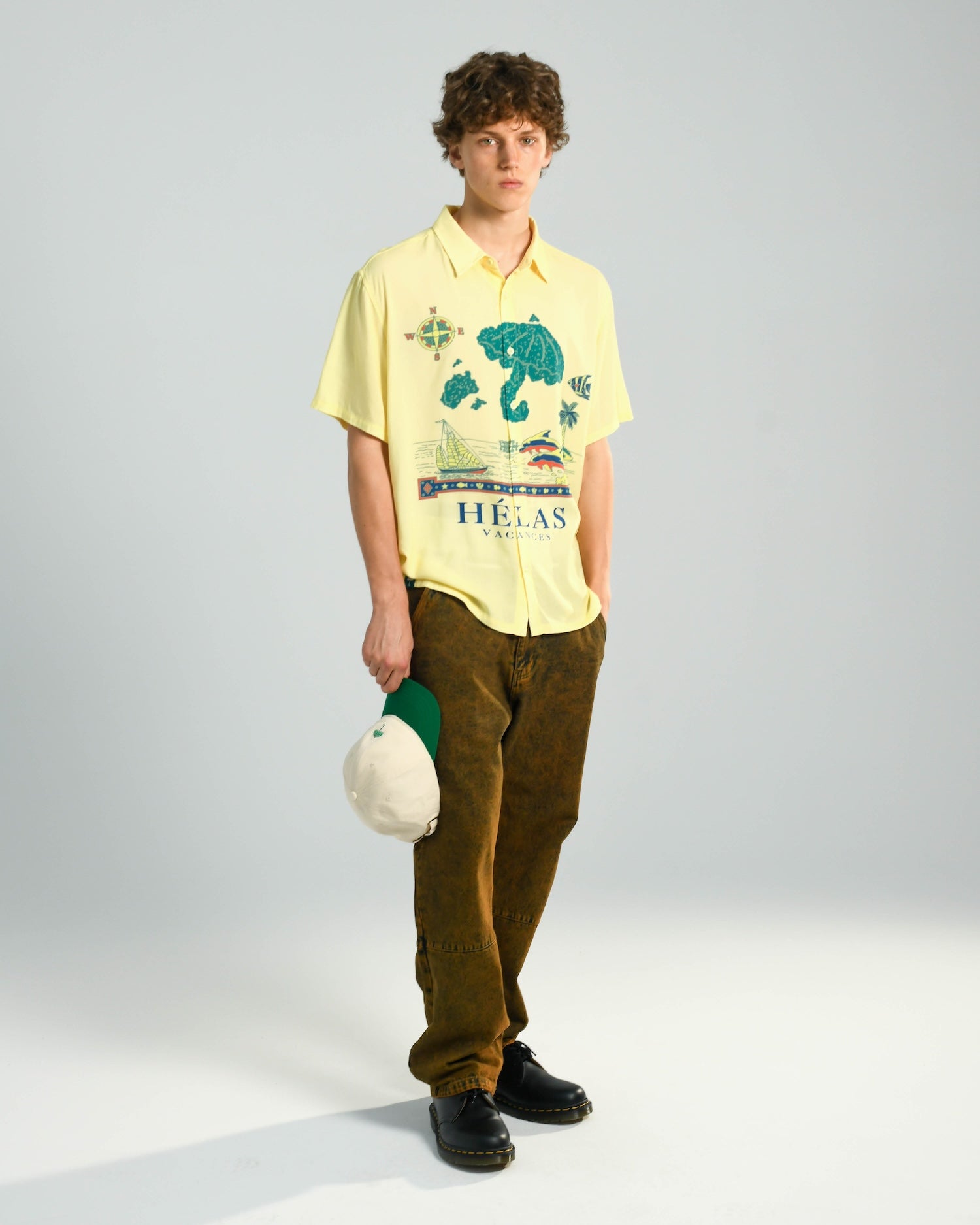 VACANCES SHIRT PASTEL YELLOW