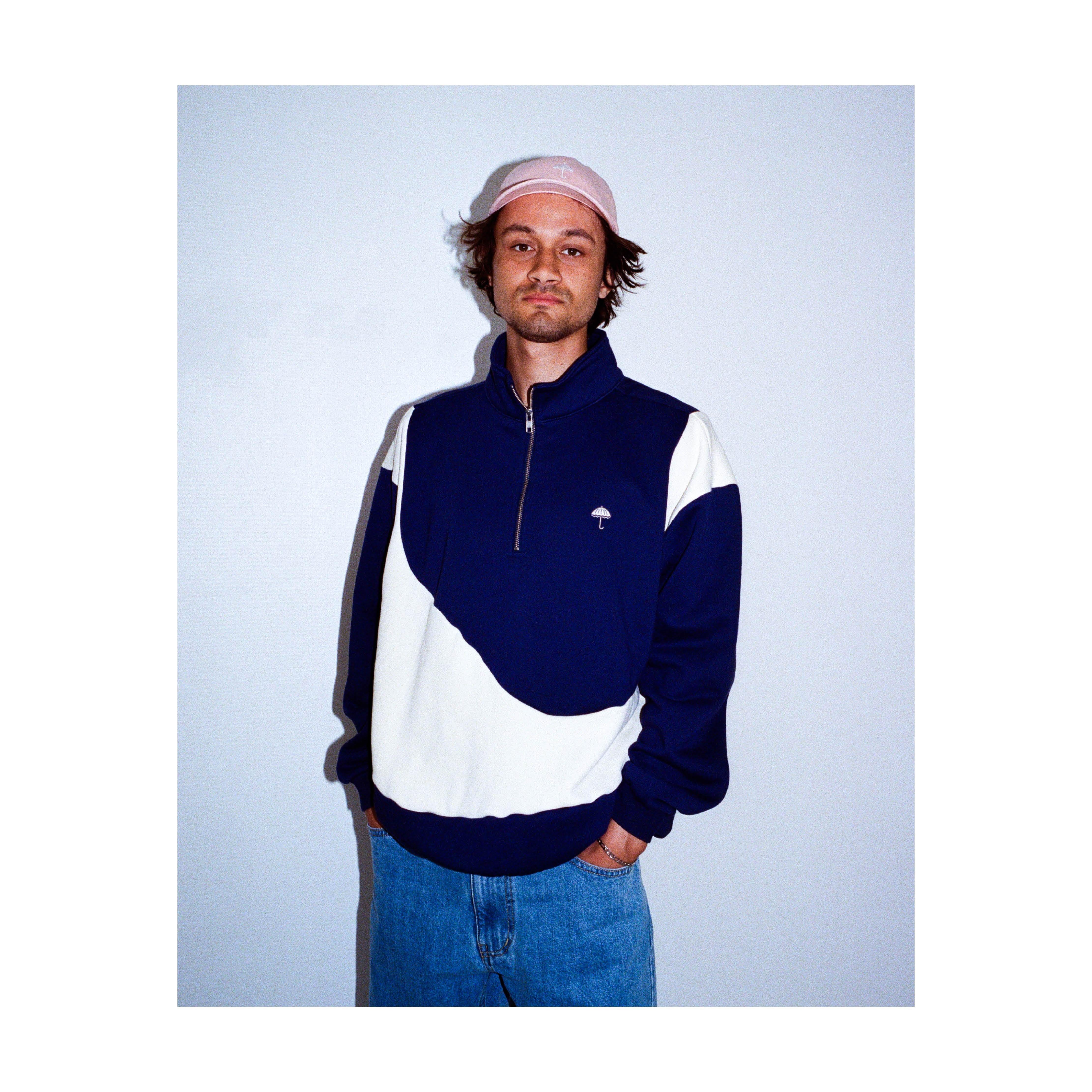 FORMA QUARTER ZIP NAVY/BEIGE_22955.jpg