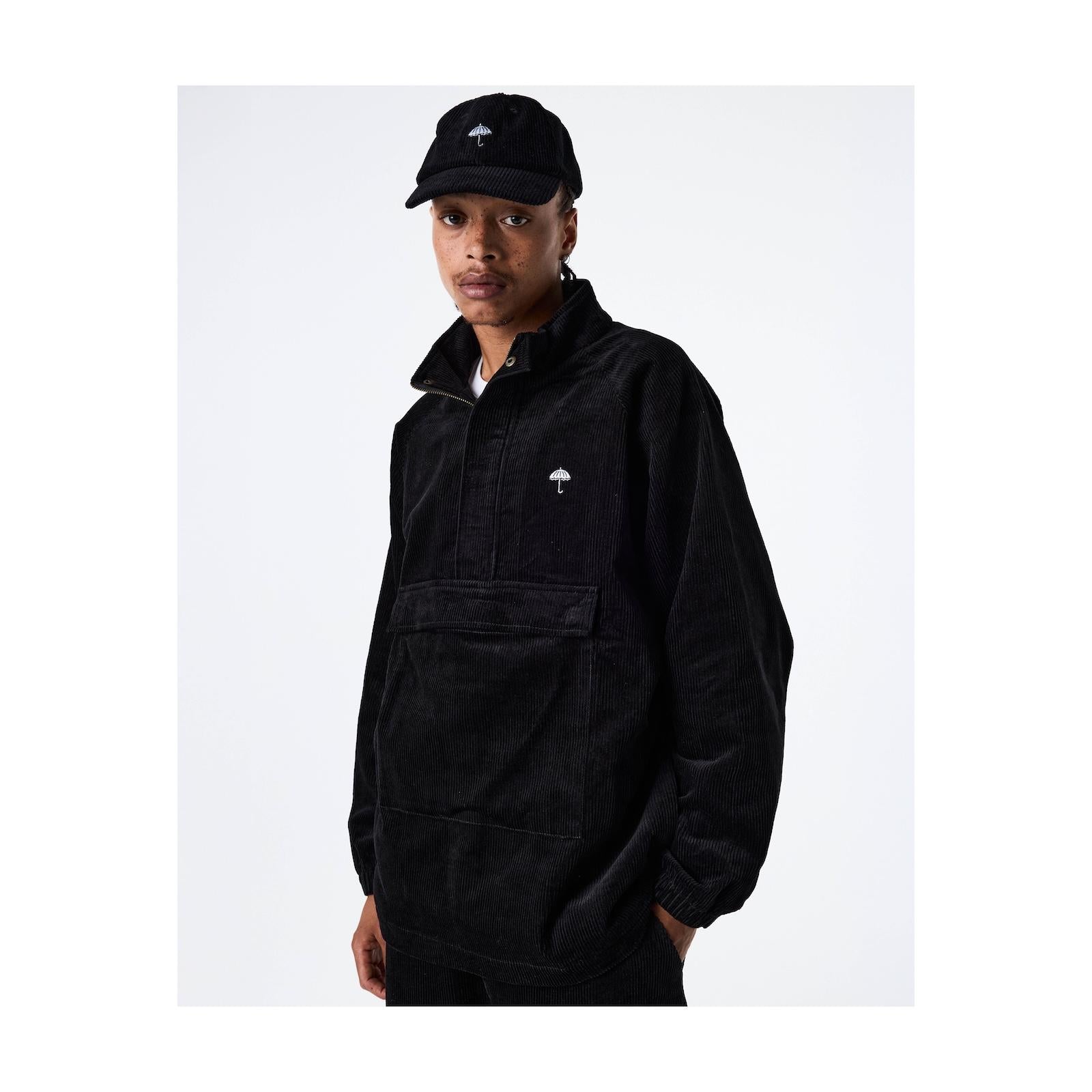 CLASSIC CORDUROY QUARTER ZIP JACKET BLACK_23747.jpg