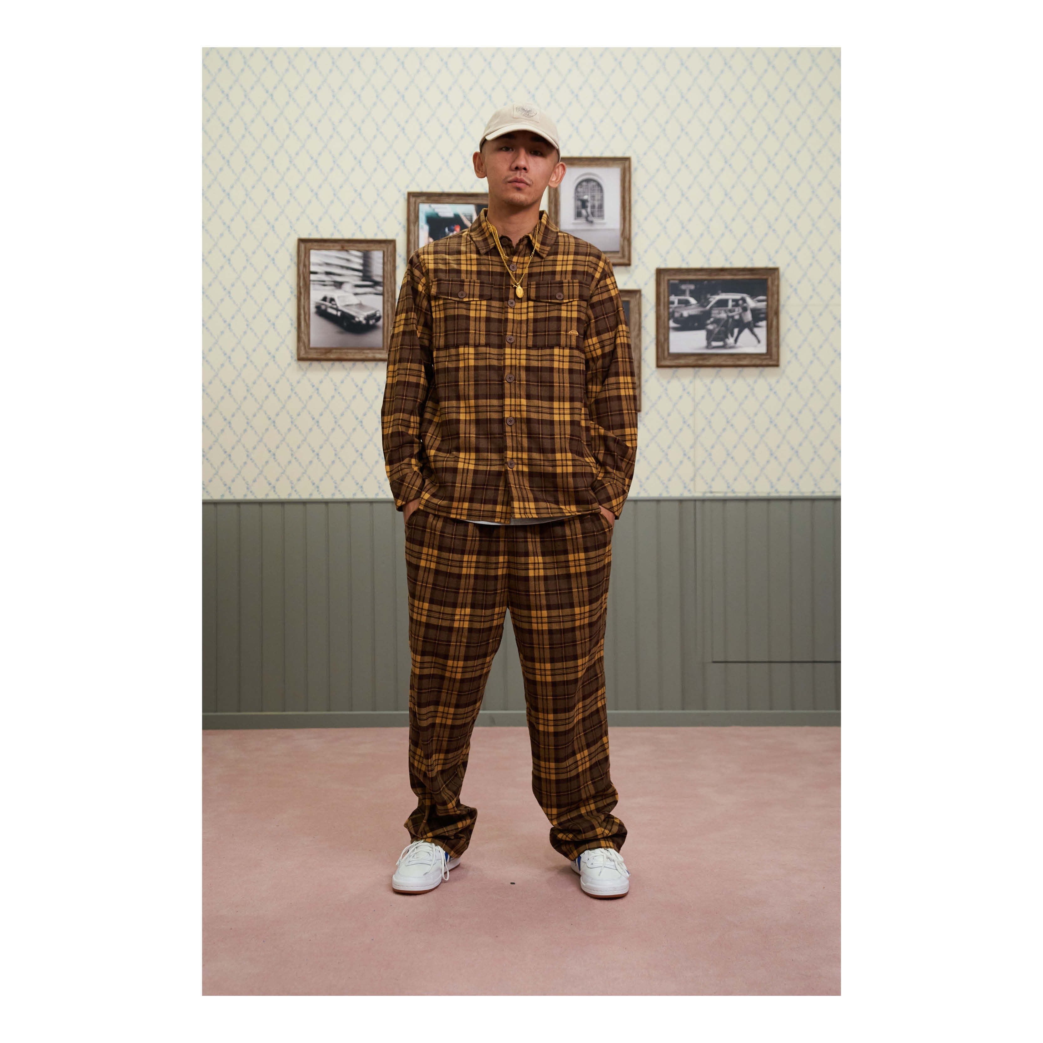 FLANER LS SHIRT BROWN_20654.jpg