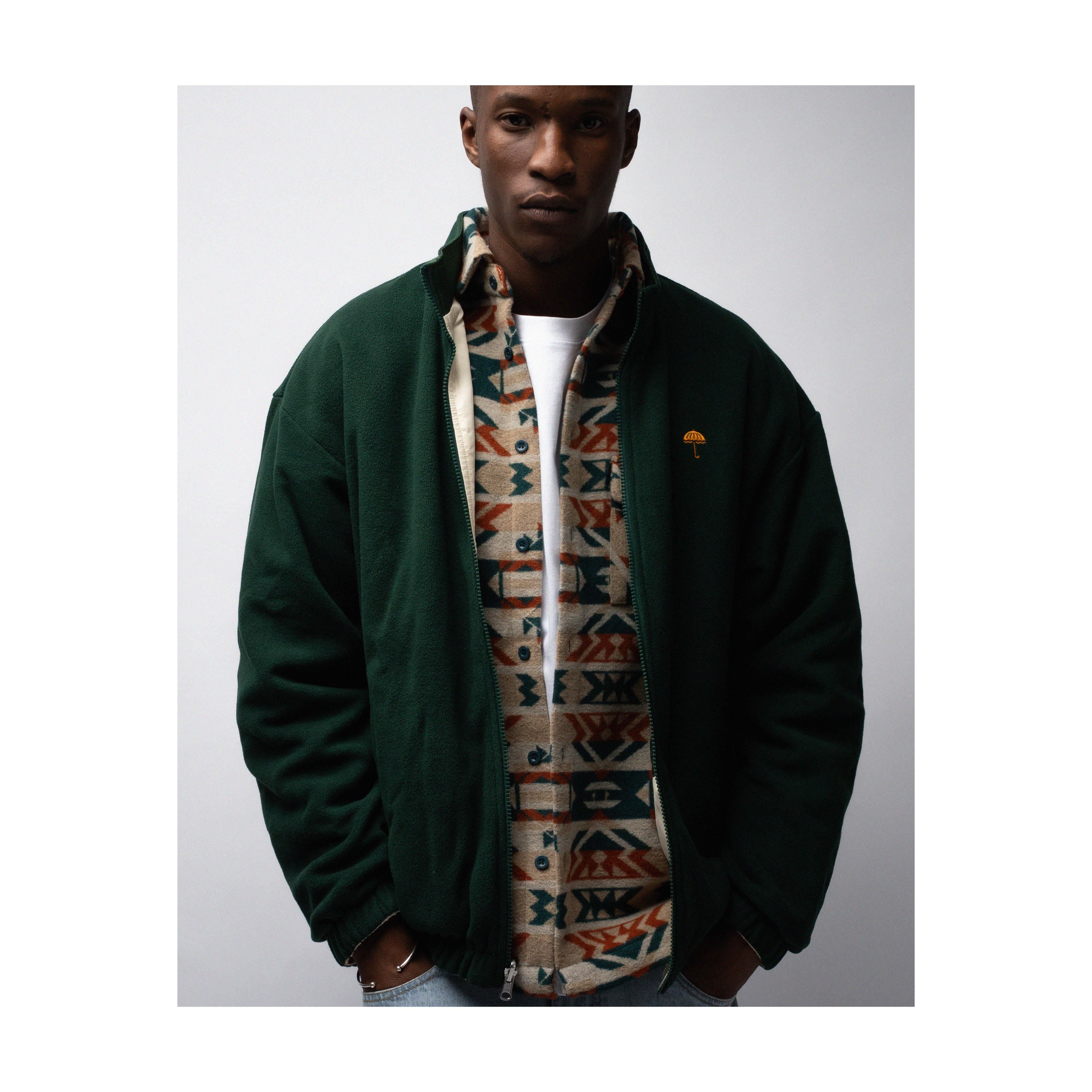 REVERSO FLEECE SPORT JACKET OFF WHITE/GREEN_24004.jpg