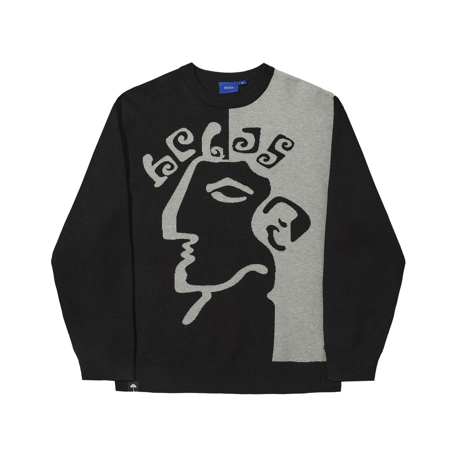DIEU GREC CREWNECK KNIT BLACK/GREY_24156.jpg