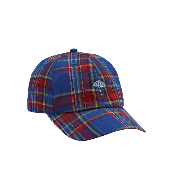 LAURENT CAP CHECKED BLUE | HÉLAS