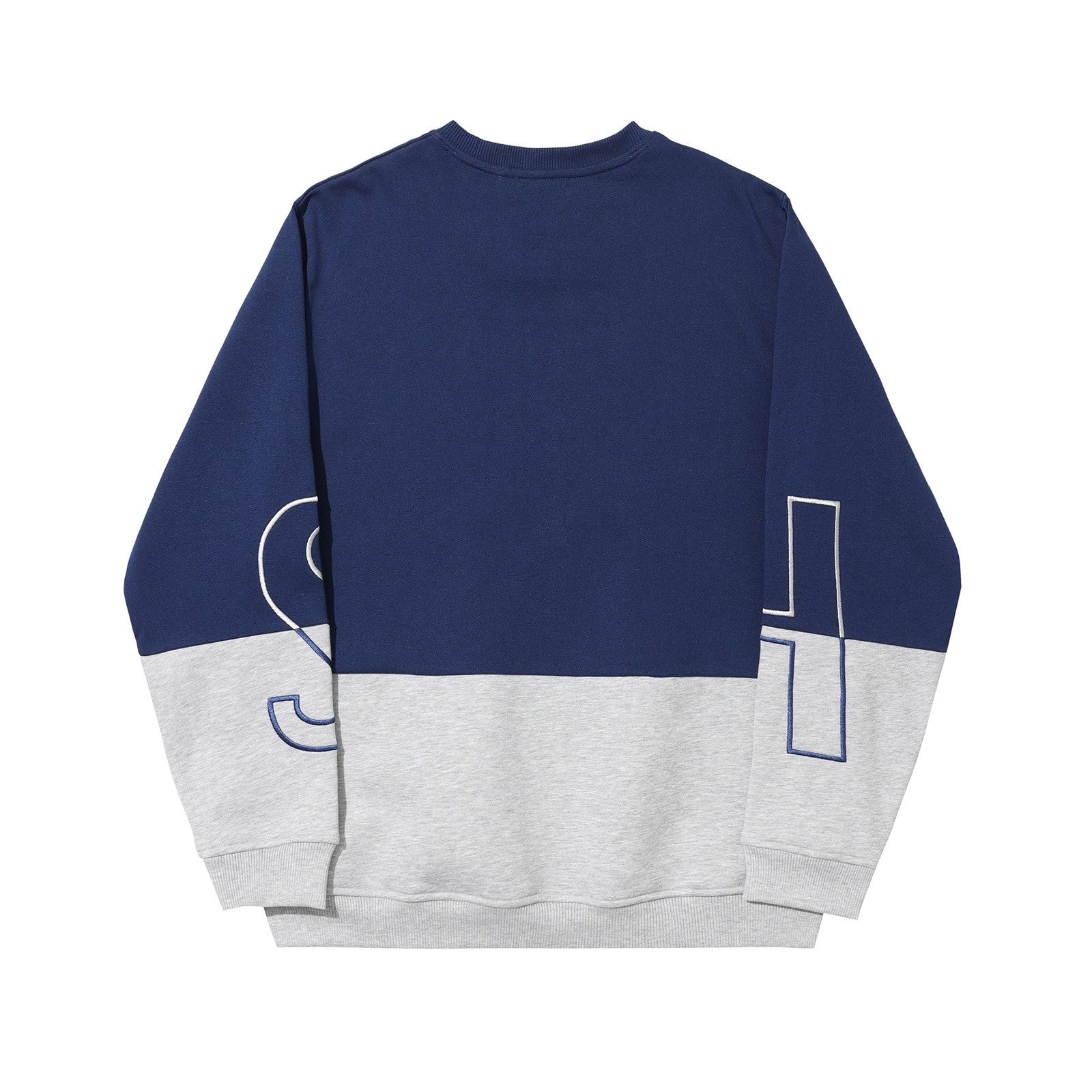 NEGATIVE CREWNECK HEATHER GREY/NAVY_18494.jpg