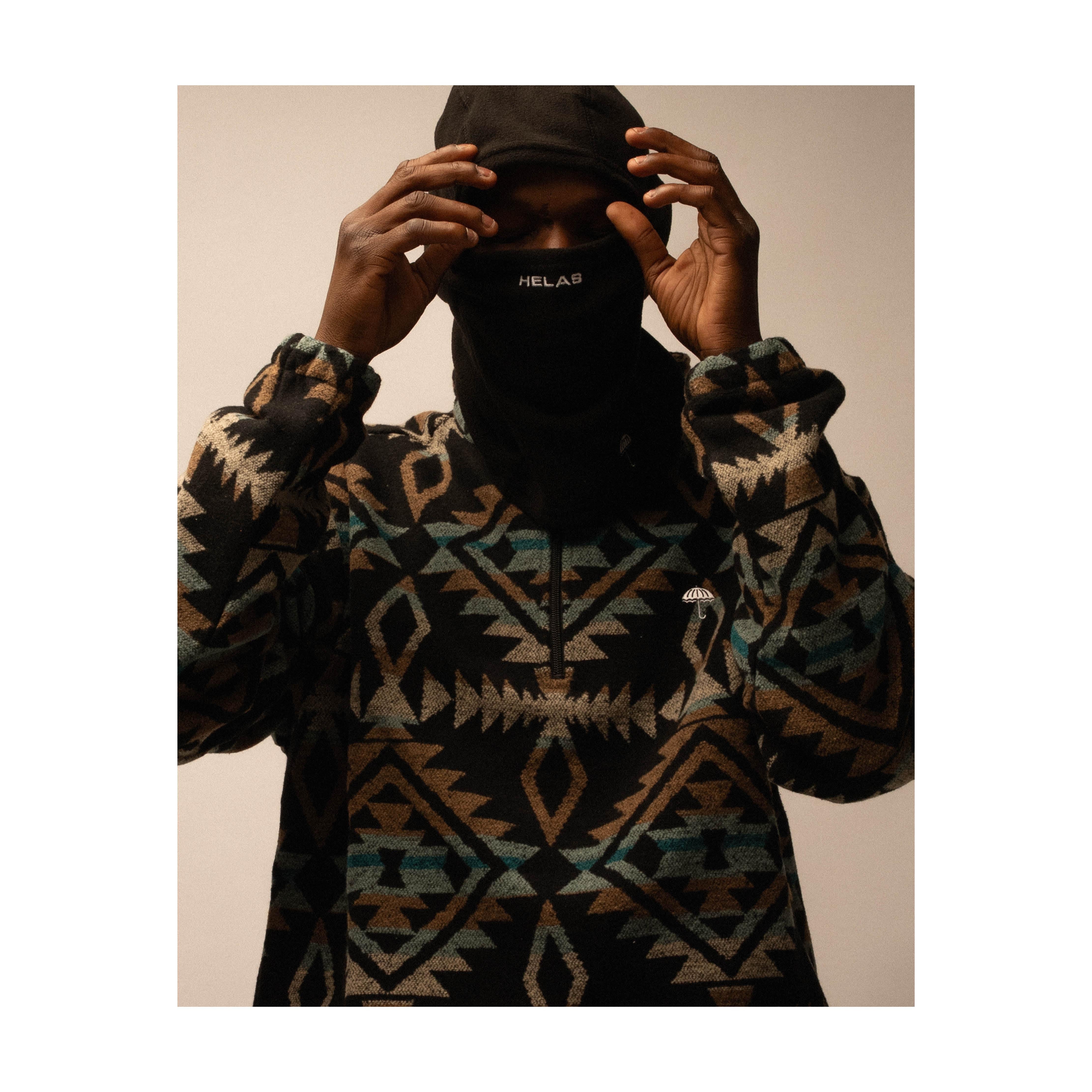 POLAIRE BALACLAVA BLACK | HÉLAS