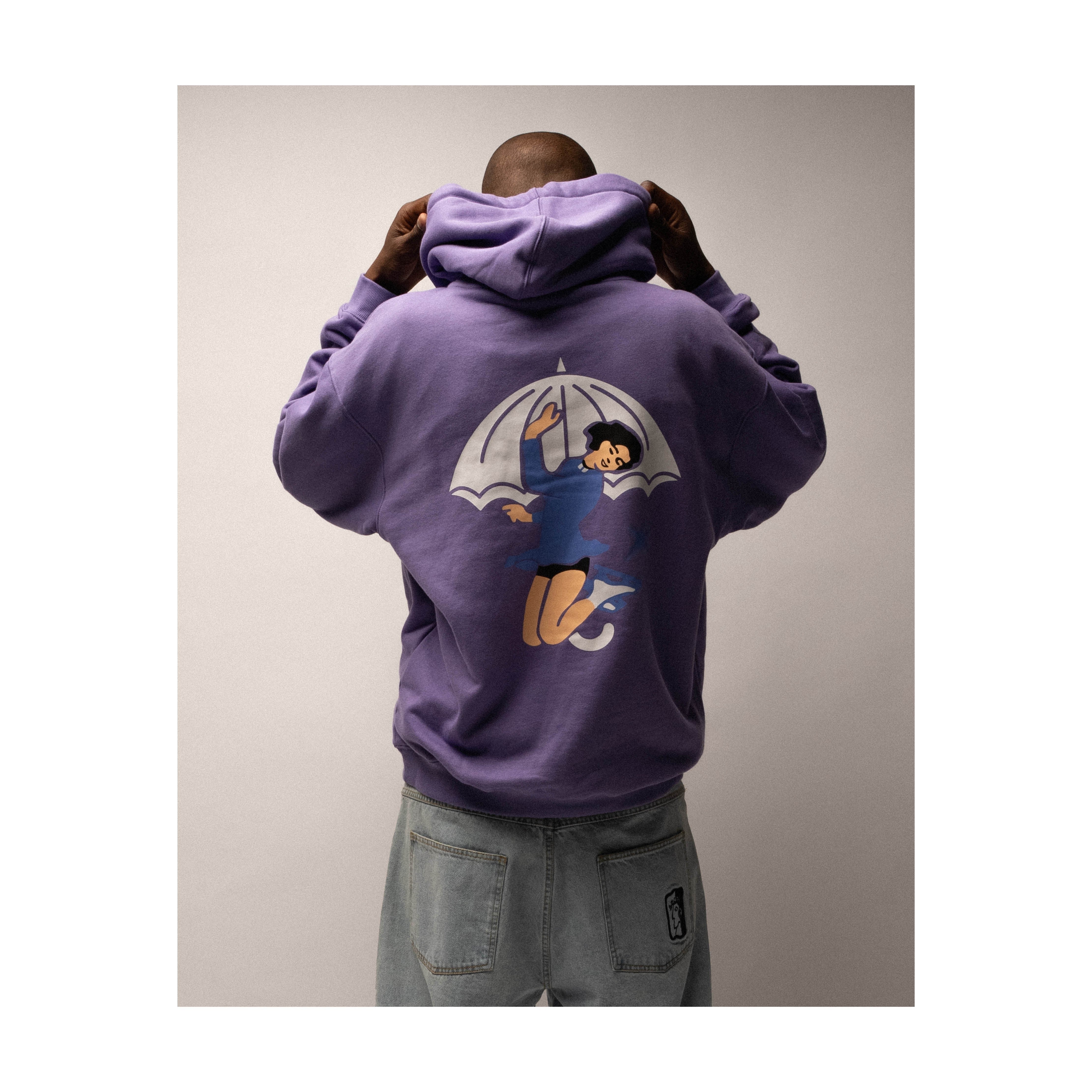 SKATING HOODIE LAVENDER | HÉLAS