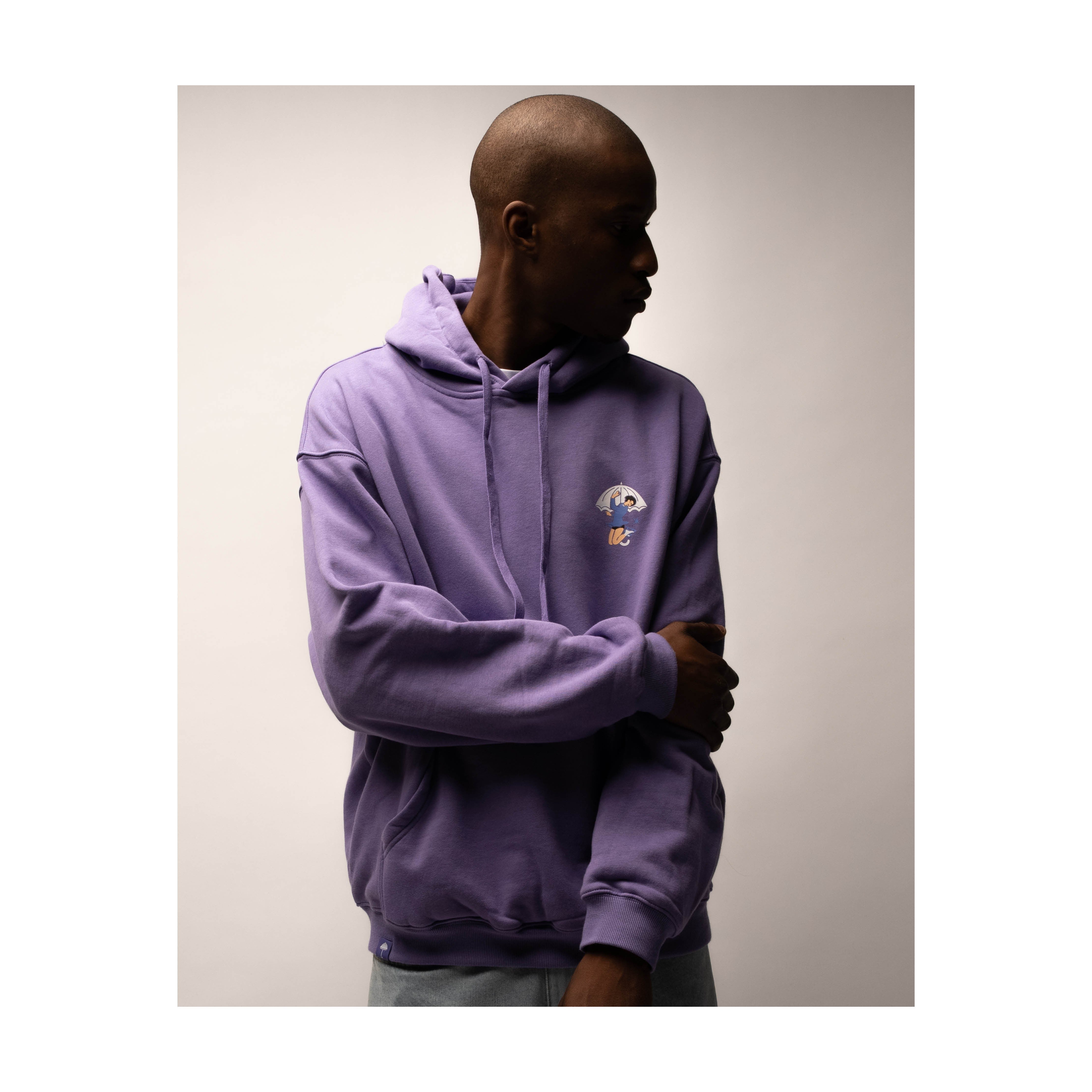 SKATING HOODIE LAVENDER | HÉLAS