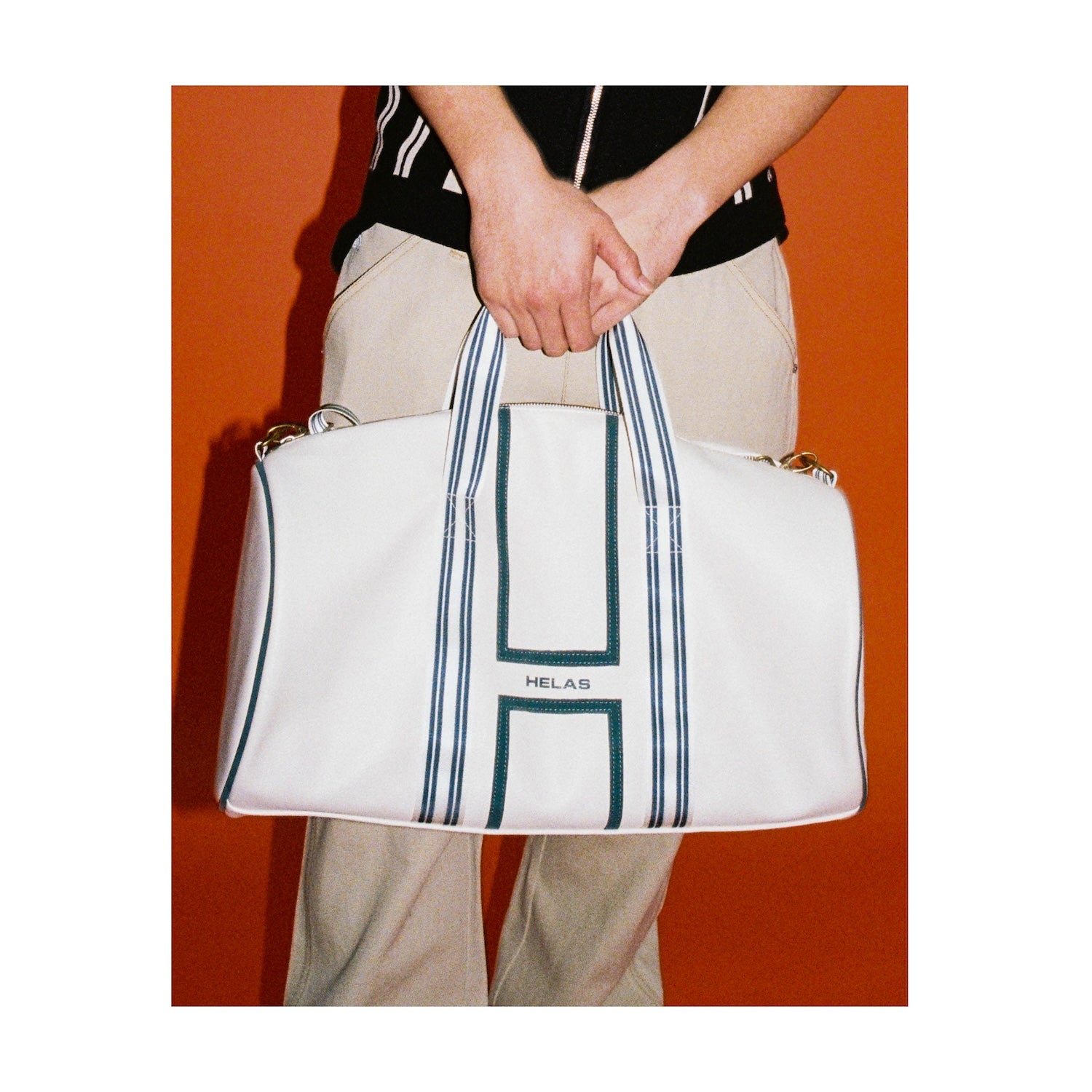 ALDO DUFFLE BAG OFF WHITE