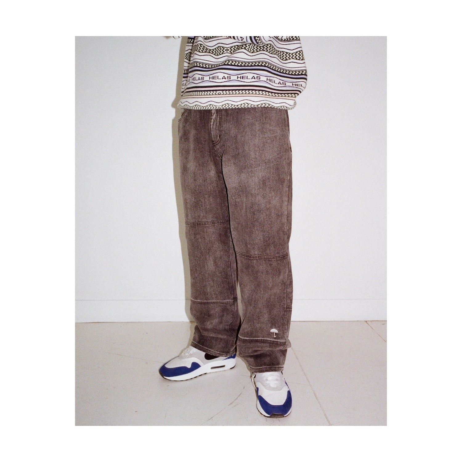 SHADES JEANS PANTS WASHED GREY