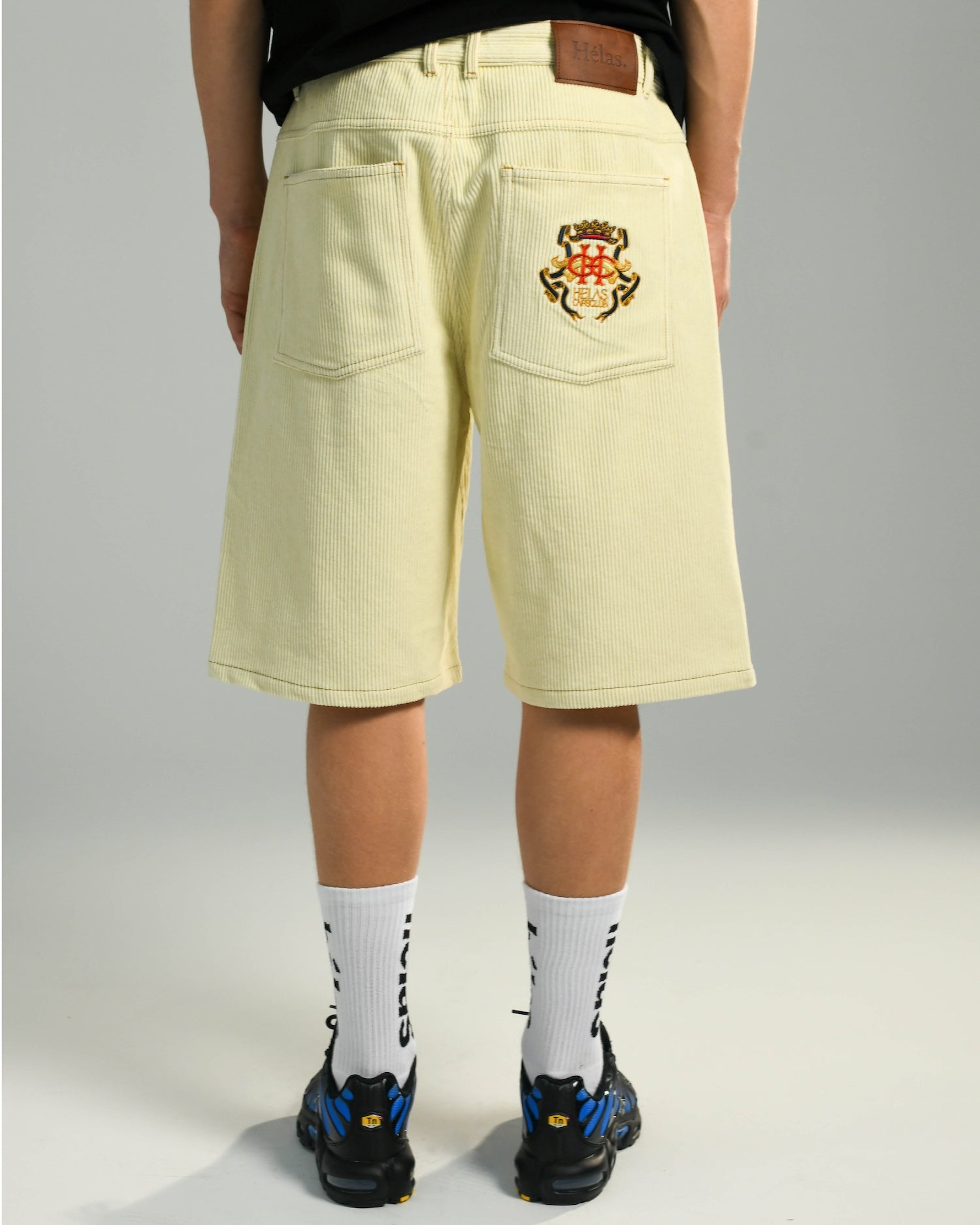 COURONNE CORDUROY SHORTS OFF WHITE