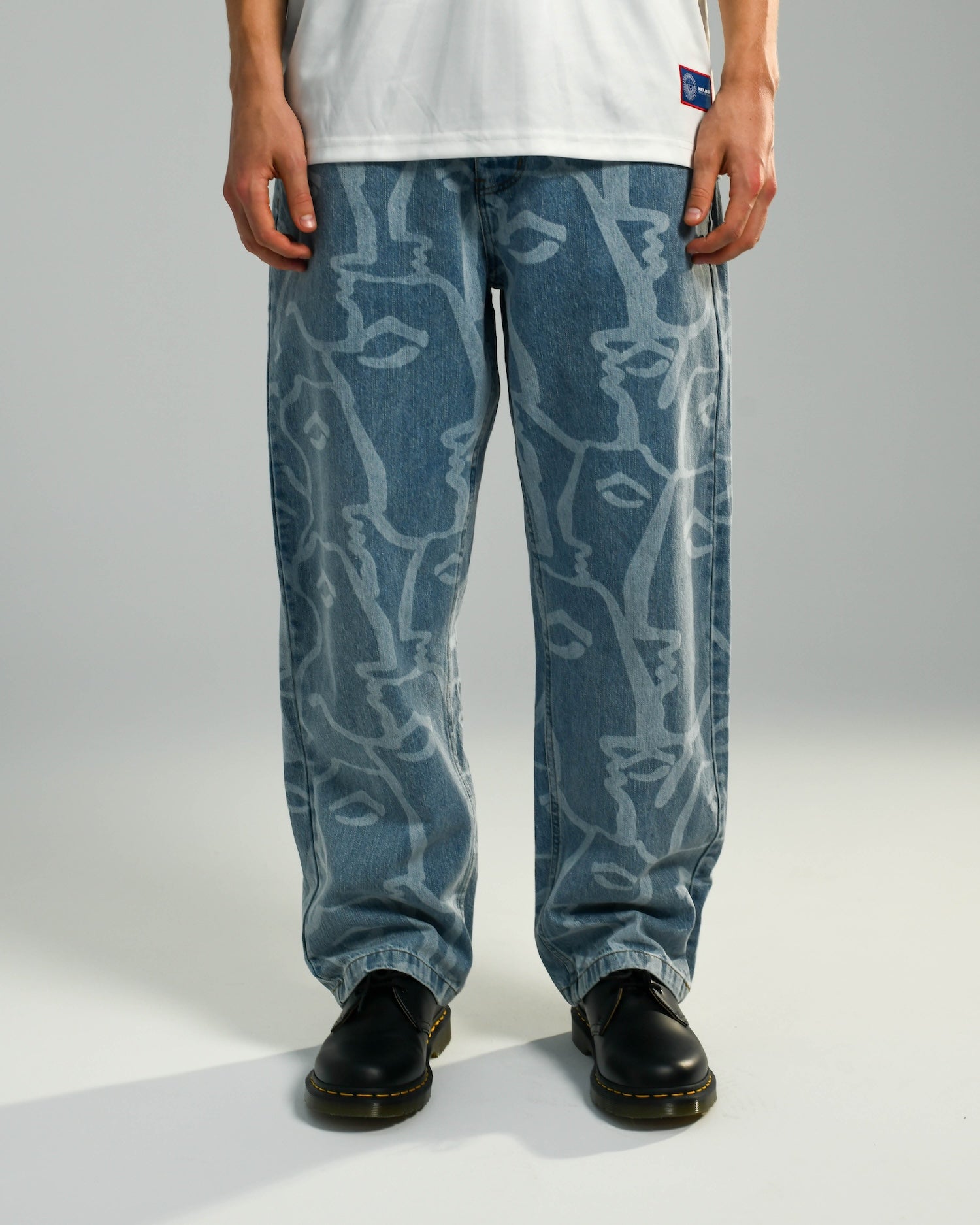DIEUX GRECS JEANS PANTS LIGHT BLUE