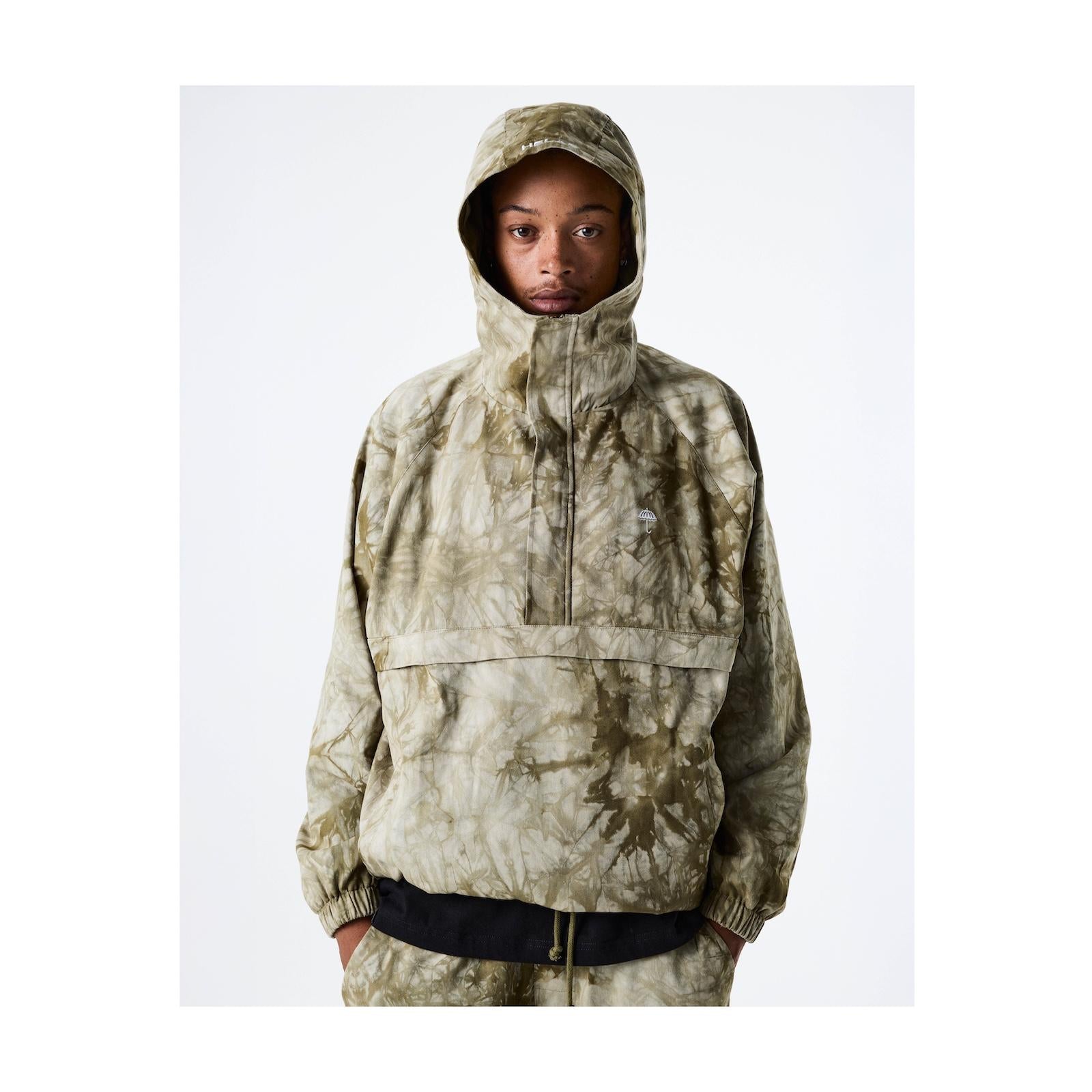 TIE CAMO HOODED QUARTER ZIP JACKET BEIGE_23703.jpg