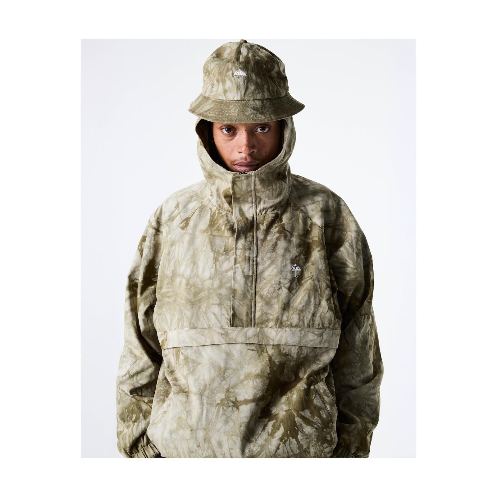 TIE CAMO HOODED QUARTER ZIP JACKET BEIGE_23704.jpg