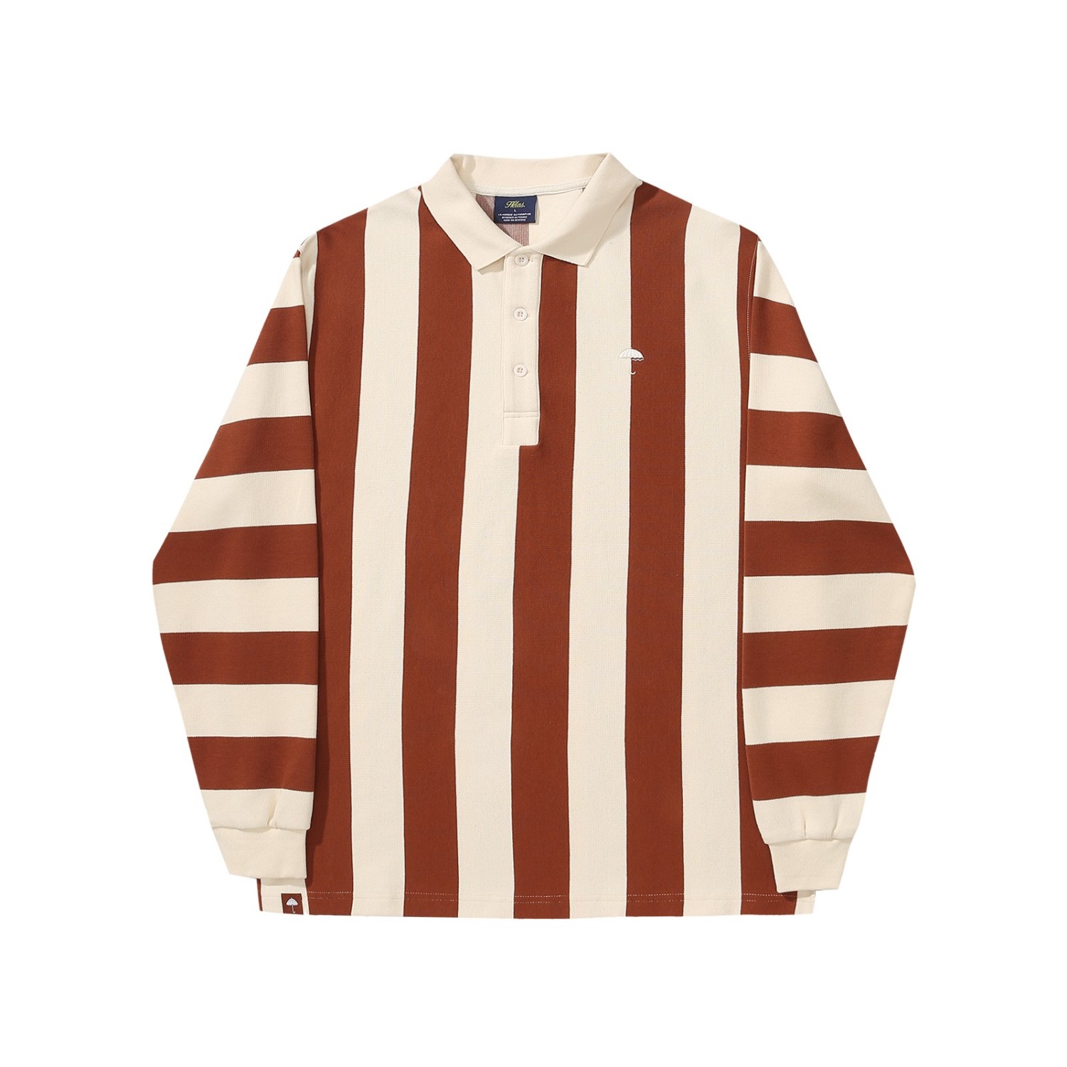 RAY LS POLO OFF BEIGE / BROWN
