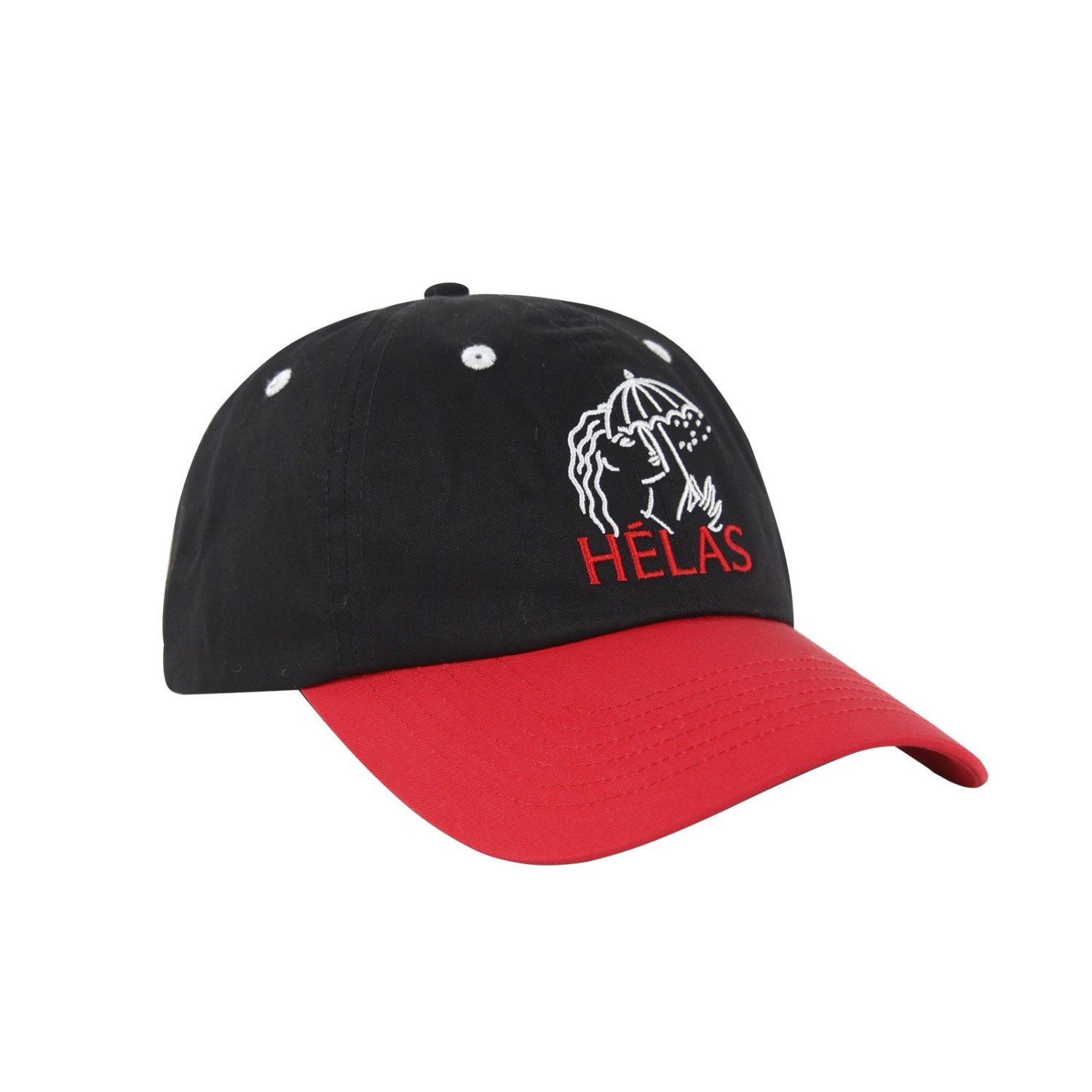 HELAROUSSE CAP BLACK / RED