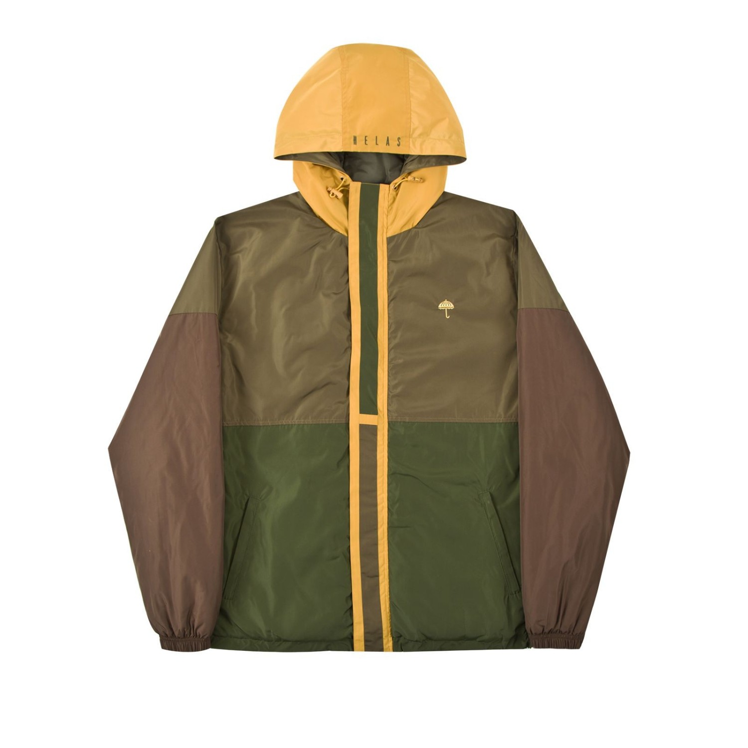 DELTA JACKET BROWN/GREEN